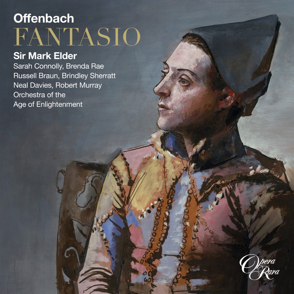 cover offenbach elder fantasio opera rara