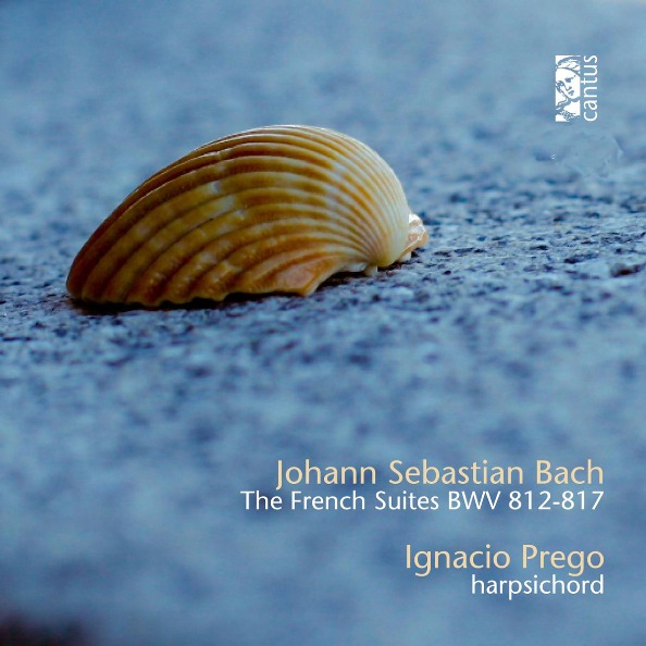 cover bach cantus french suites prego