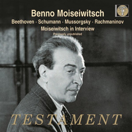 cover moiseiwitsch testament