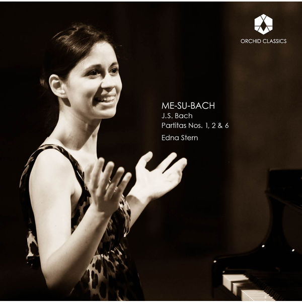 cover bach partita I edna stern orchid